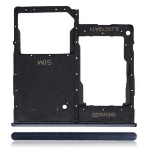 Single Sim Card Tray For Samsung Galaxy A20e (A202 / 2019) (Black)