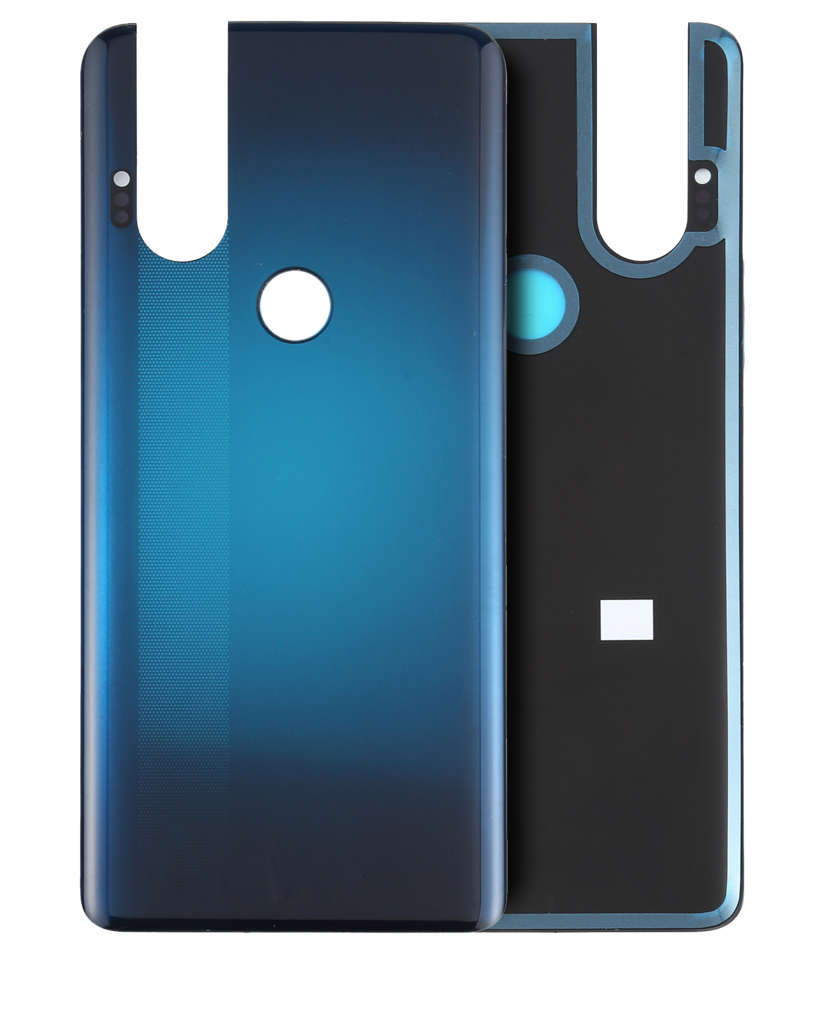 Back cover Glass For Motorola One Hyper (XT2027-1 / 2020) (Genuine OEM) (Deepsea Blue)
