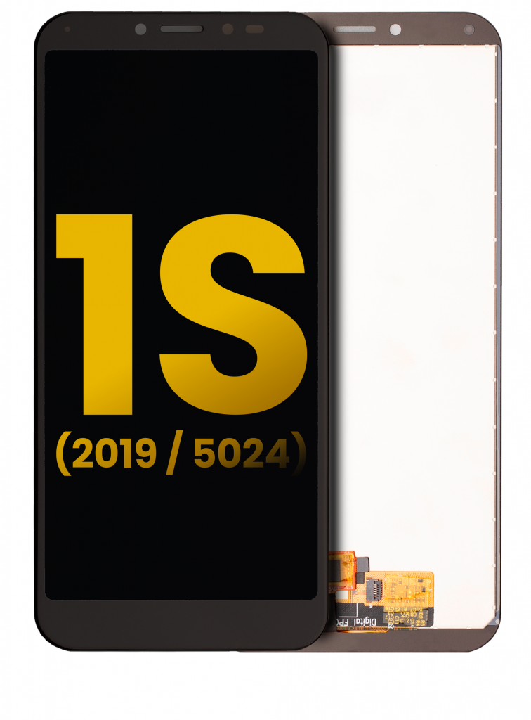 LCD Assembly Without Frame For Alcatel 1S (5024 / 2019) (Refurbished) (Black)