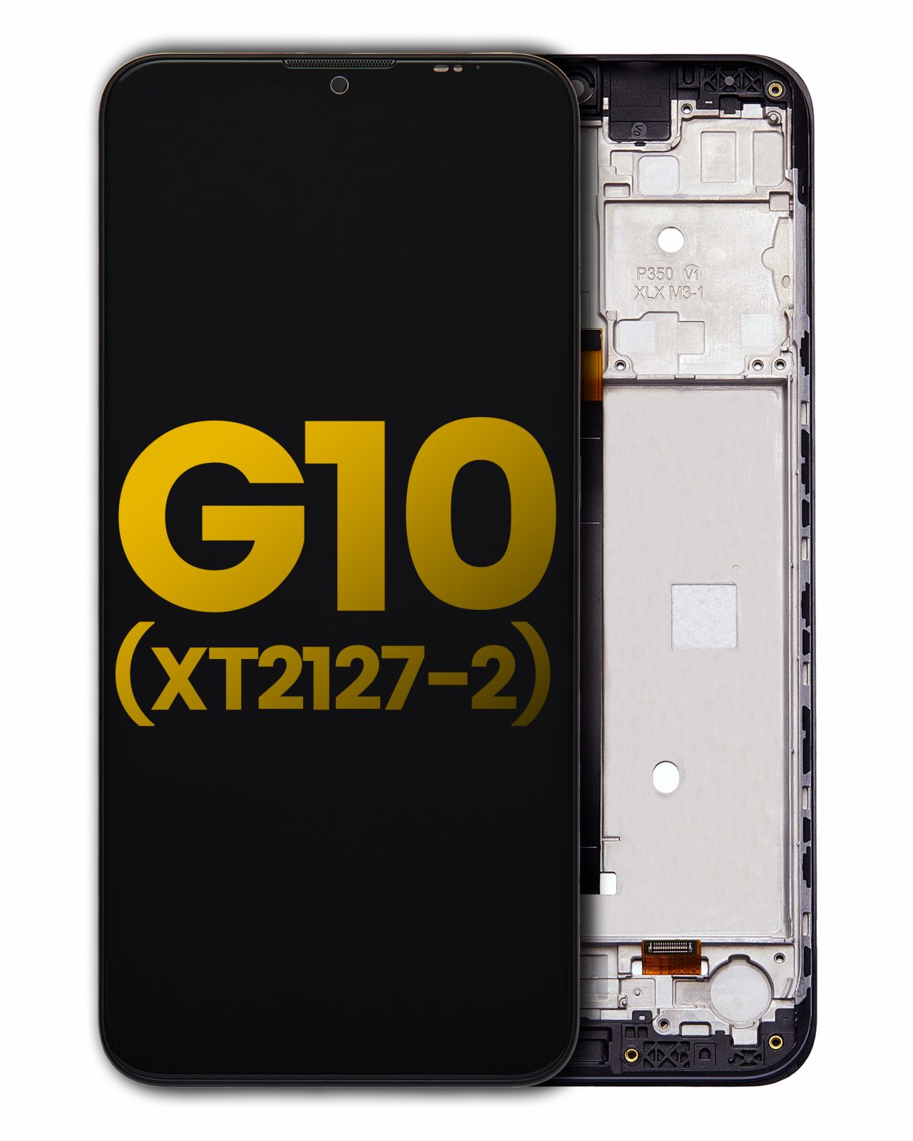 LCD Assembly With Frame For Motorola Moto G10 (XT2127-2 / 2021) (Refurbished) (All Colors)