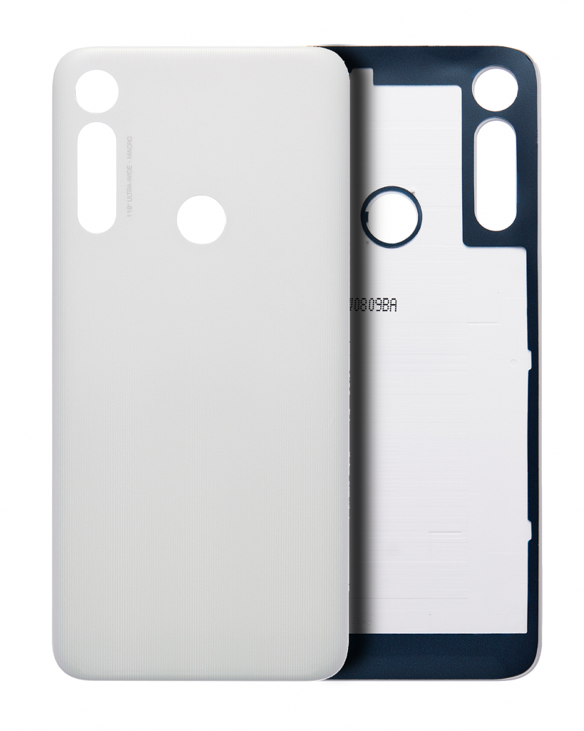 Back cover Glass For Motorola Moto G Fast (XT2045 / 2020) (Genuine OEM) (Pearl White)