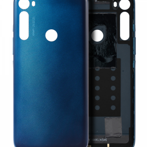 Back Cover Glass For Motorola One Fusion Plus (XT2067 / 2020) (Genuine OEM) (Twilight Blue)
