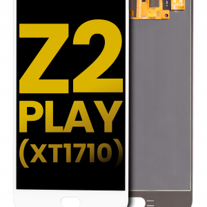 OLED Assembly Without Frame For Motorola Moto Z2 Play (XT1710 / 2017) (Refurbished) (White)