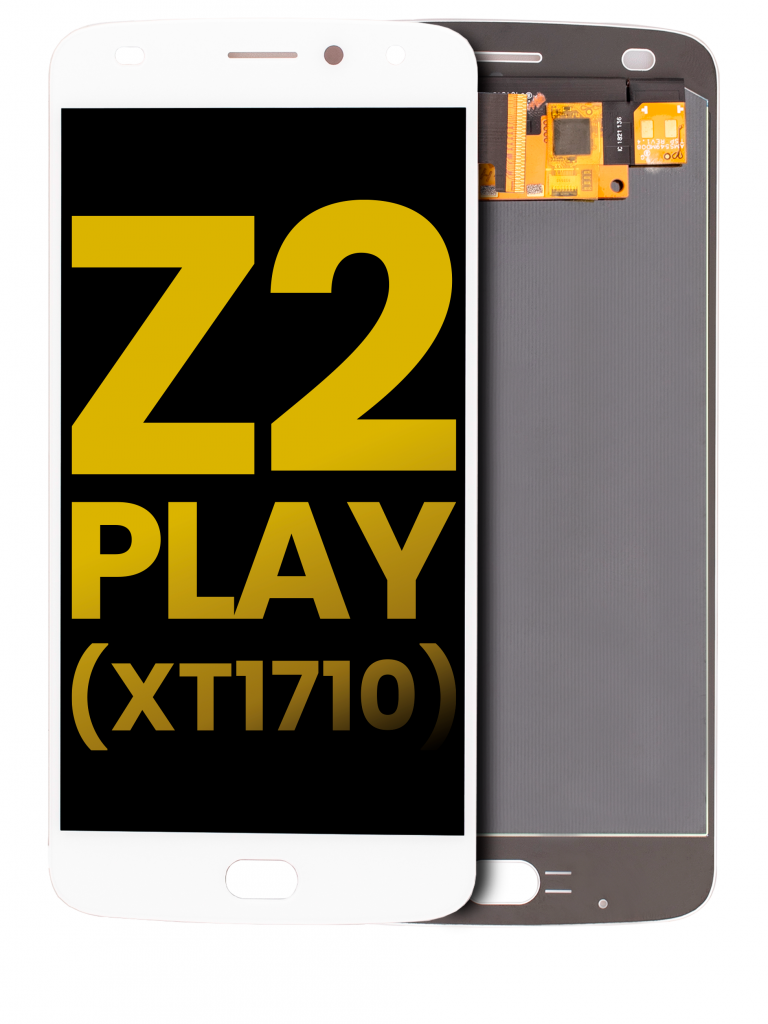 OLED Assembly Without Frame For Motorola Moto Z2 Play (XT1710 / 2017) (Refurbished) (White)
