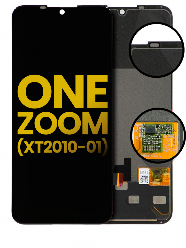 LCD Assembly Without Frame For Motorola One Zoom (XT2010-01 / 2019) (Refurbished) (All Colors)