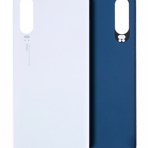 Back cover Glass For Motorola One (XT1941 / 2018) / Moto P30 (XT1943 / 2018) (Genuine OEM) (White)