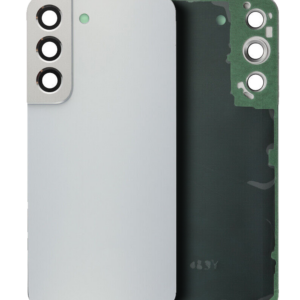 Back Cover Glass With Camera Lens Samsung Galaxy S22 Plus (Service Pack) (White)