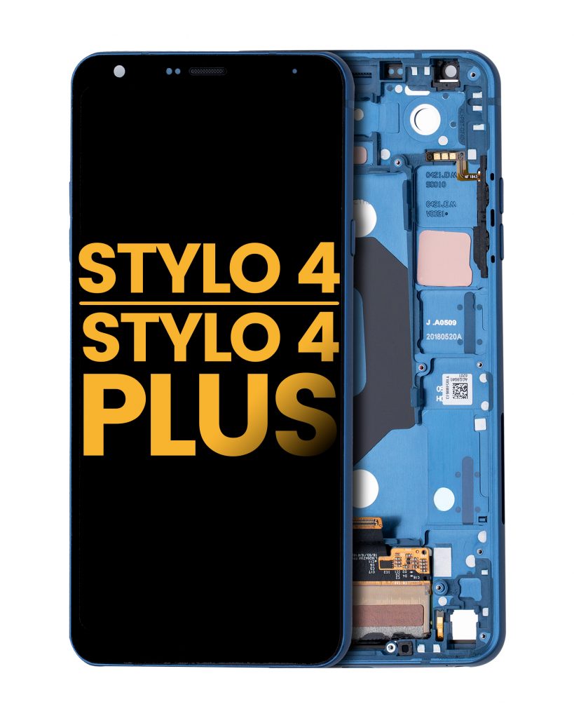 LCD Assembly With Frame For LG Stylo 4 / Stylo 4 Plus (Refurbished) (Moroccan Blue)