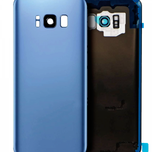 Back Cover Glass With Camera Lens For Samsung Galaxy S8 Plus (Service Pack) (Coral Blue)
