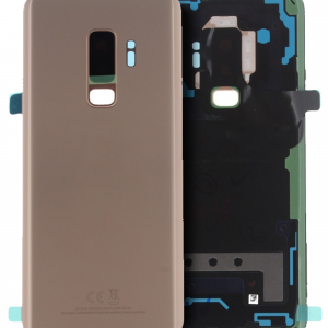 Back Cover Glass With Camera Lens For Samsung Galaxy S9 Plus (Service Pack) (Sunrise Gold)