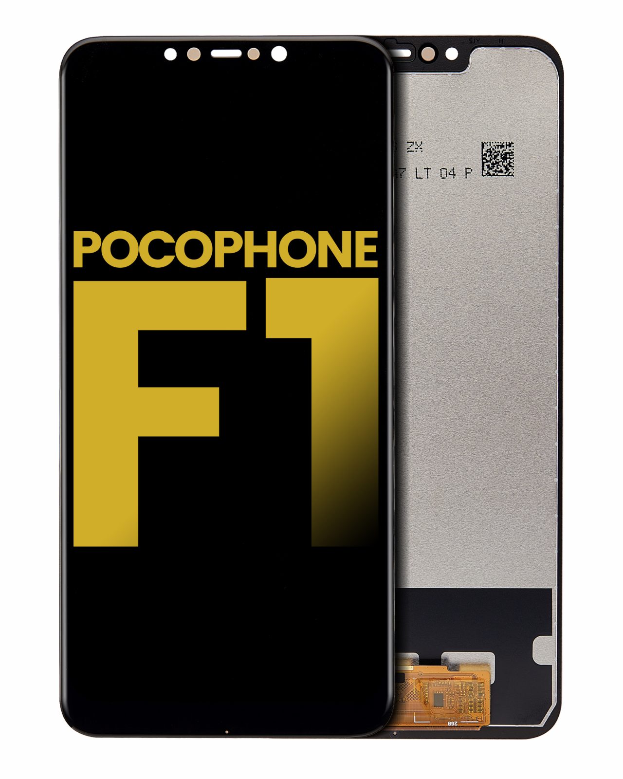 LCD Assembly Without Frame For Xiaomi Pocophone F1 (Refurbished) (All Colors)