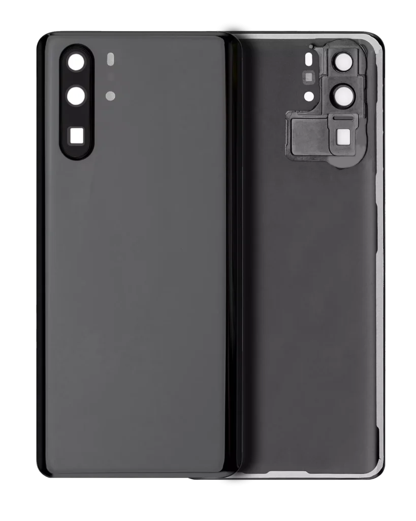 Back cover Glass With Camera Lens For Huawei P30 Pro (Black)