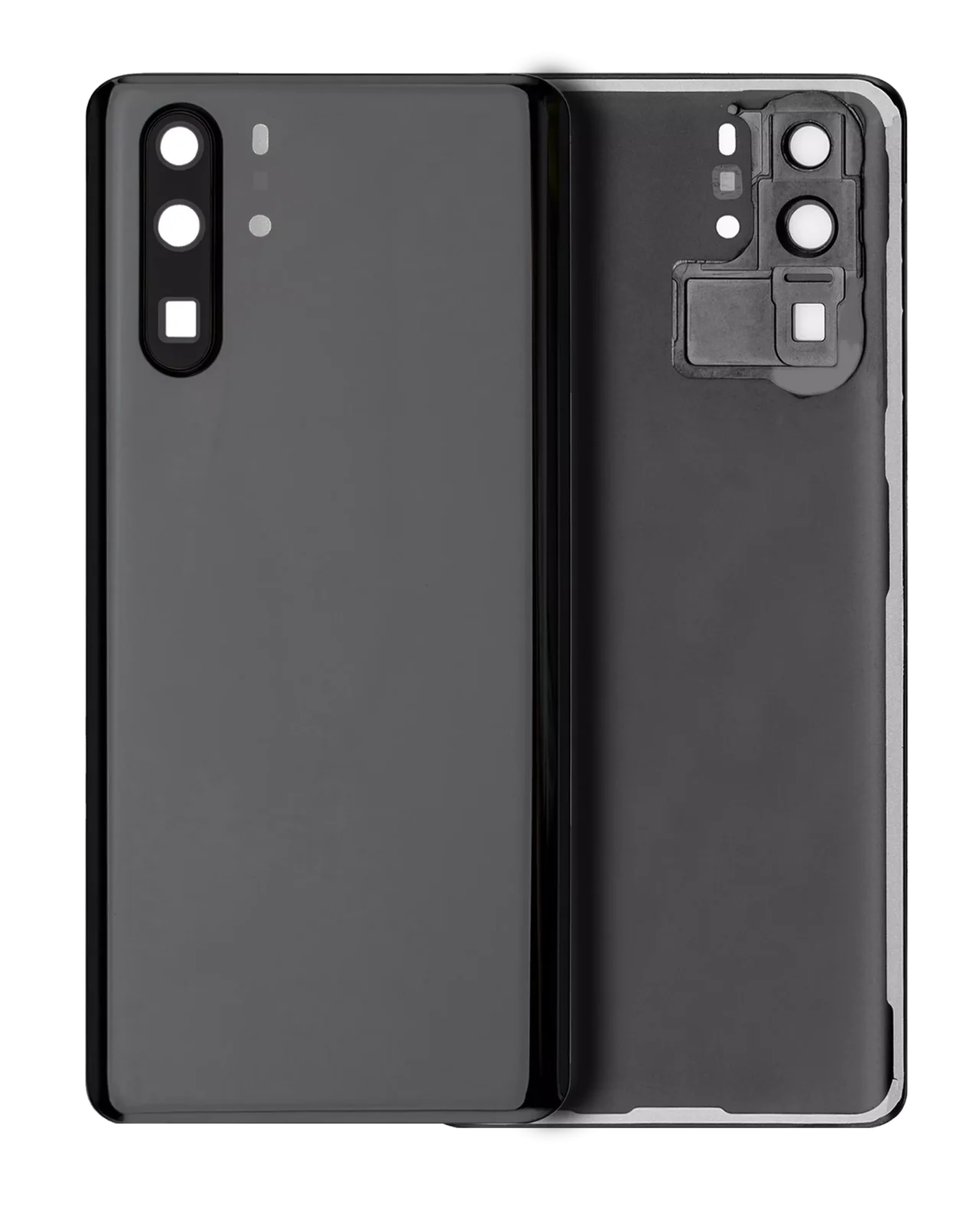 Back cover Glass With Camera Lens For Huawei P30 Pro (Black)