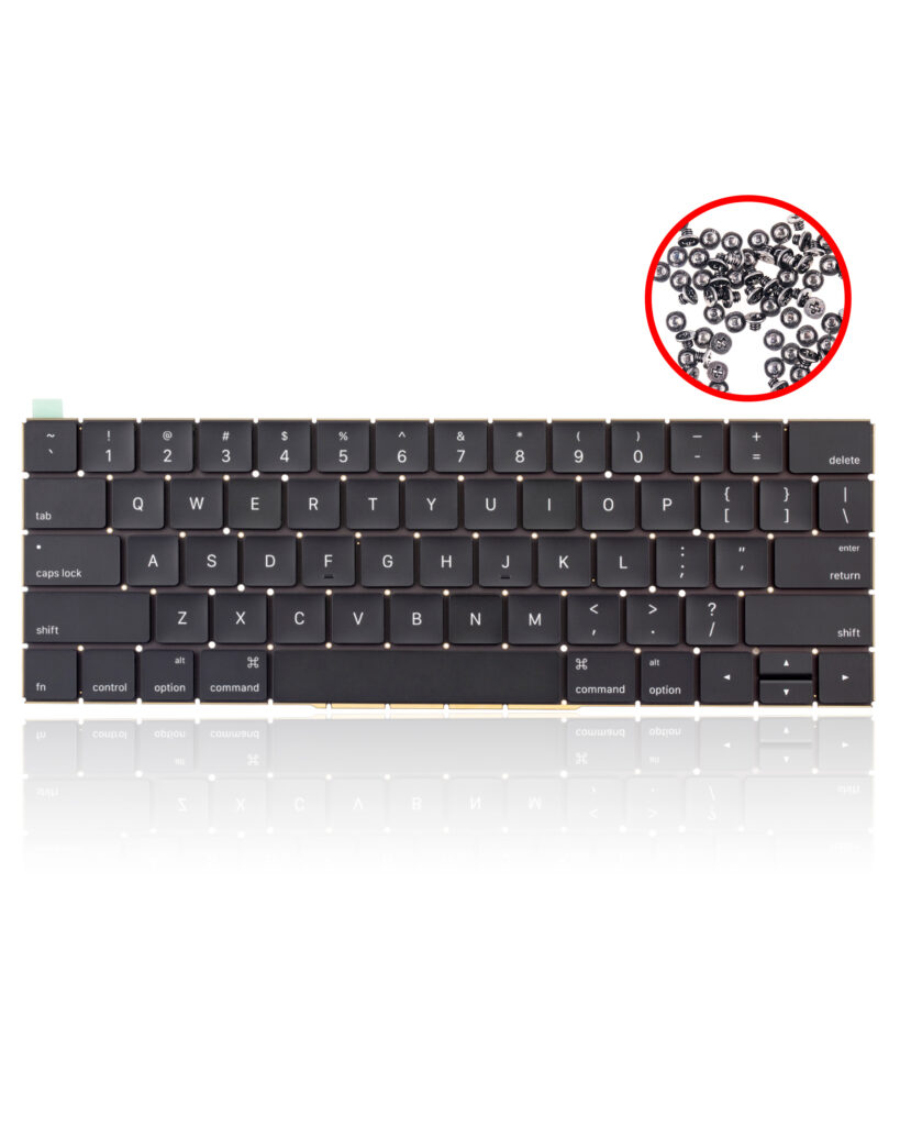 Keyboard W/ Backlight & Screws (US English) For MacBook Pro 13" / 15" A1706 / A1707 (2016-2017)
