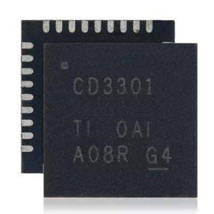 Power IC For MacBooks (TI: CD3301RHHR / CD3301: QFN-36 Pin)