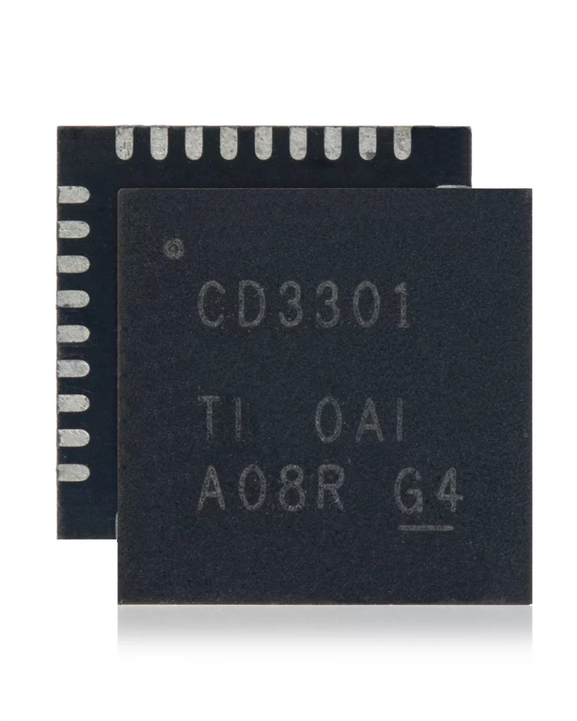 Power IC For MacBooks (TI: CD3301RHHR / CD3301: QFN-36 Pin)