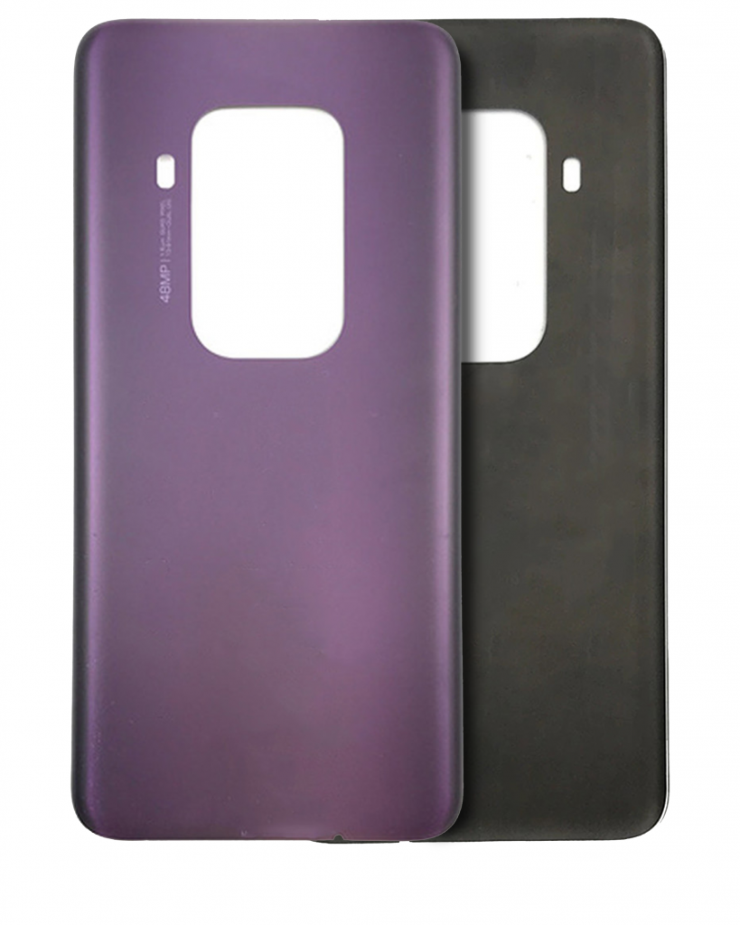 Back cover Glass For Motorola One Zoom (XT2010-01 / 2019) (Genuine OEM) (Cosmic Purple)
