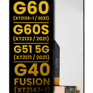 LCD Assembly Without Frame For Motorola Moto G60 (XT2135 / 2021) / G60S (XT2133 / 2021) / G51 5G (XT2171 / 2021) / Moto G40 Fusion (XT2147-1) (Refurbished) (All Colors)