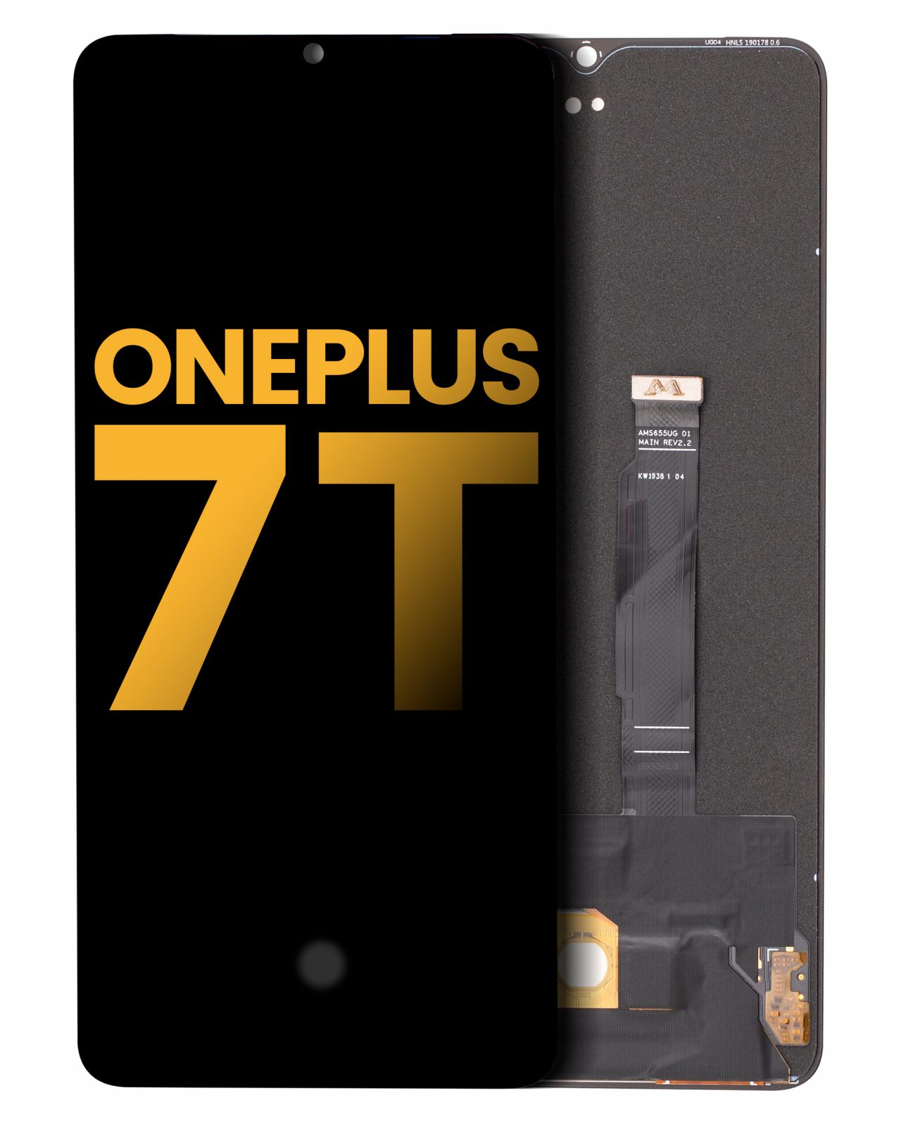 OLED Assembly Without Frame For OnePlus 7T (Refurbished) (All Colors)