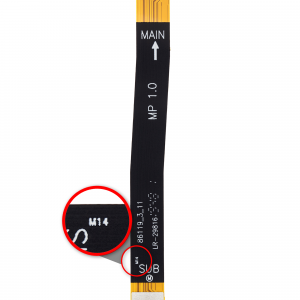 Main Board Flex Cable For Samsung Galaxy A20s (A207 / 2019) (M14) (US Version)