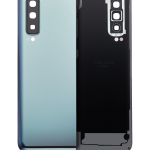 Back Cover Glass With Camera Lens For Samsung Galaxy Fold 4G (F900) (Premium) (Space Silver)