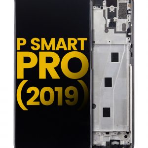 LCD Assembly With Frame For Huawei P Smart Pro (2019) (Refurbished) (Midnight Black)