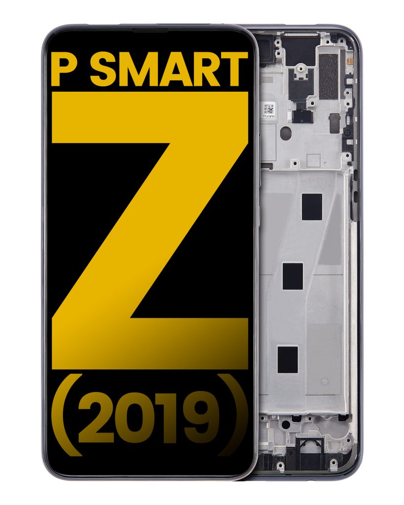 LCD Assembly With Frame For Huawei P Smart Z (2019) (Refurbished) (Midnight Black)