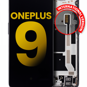 OLED Assembly With Frame For OnePlus 9 (International Version) (Refurbished) (Astral Black)