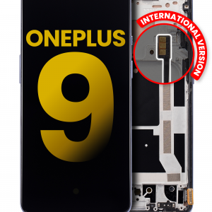 OLED Assembly With Frame For OnePlus 9 (International Version) (Refurbished) (Winter Mist)