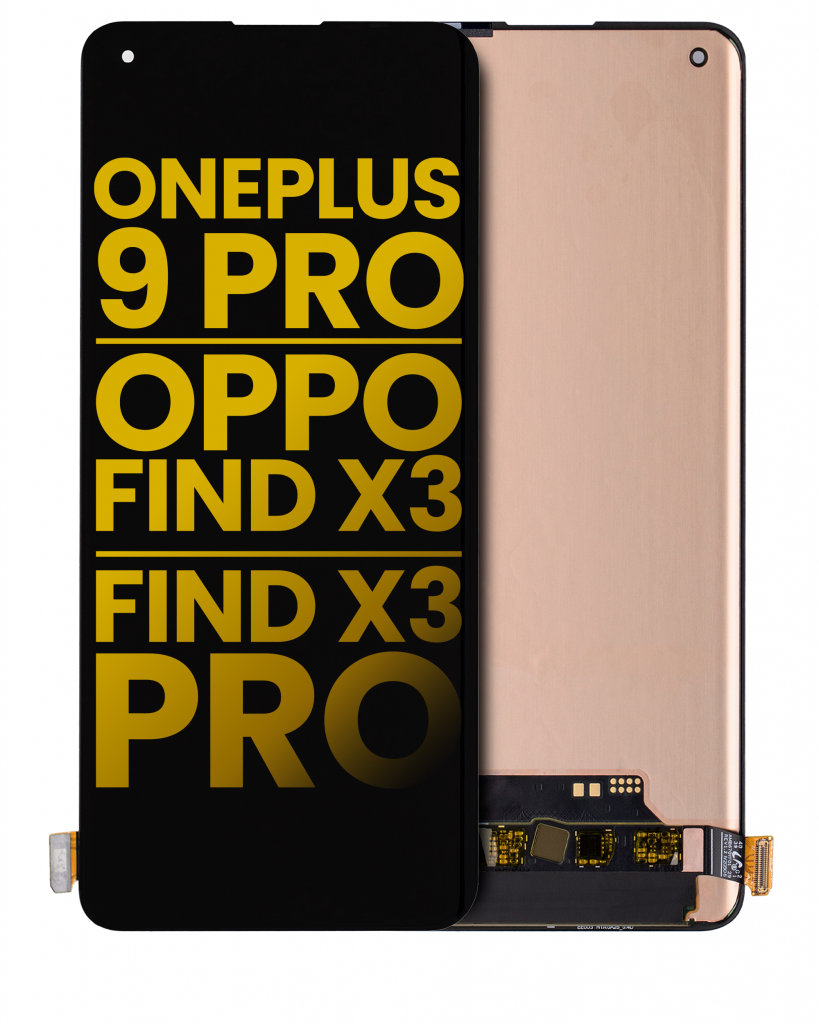 OLED Assembly Without Frame For OnePlus 9 Pro / OPPO Find X3 / OPPO Find X3 Pro (Refurbished) (All Colors)