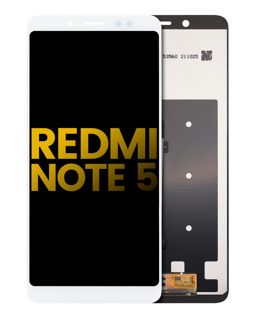 LCD Assembly Without Frame For Xiaomi Redmi Note 5 (Refurbished) (White)