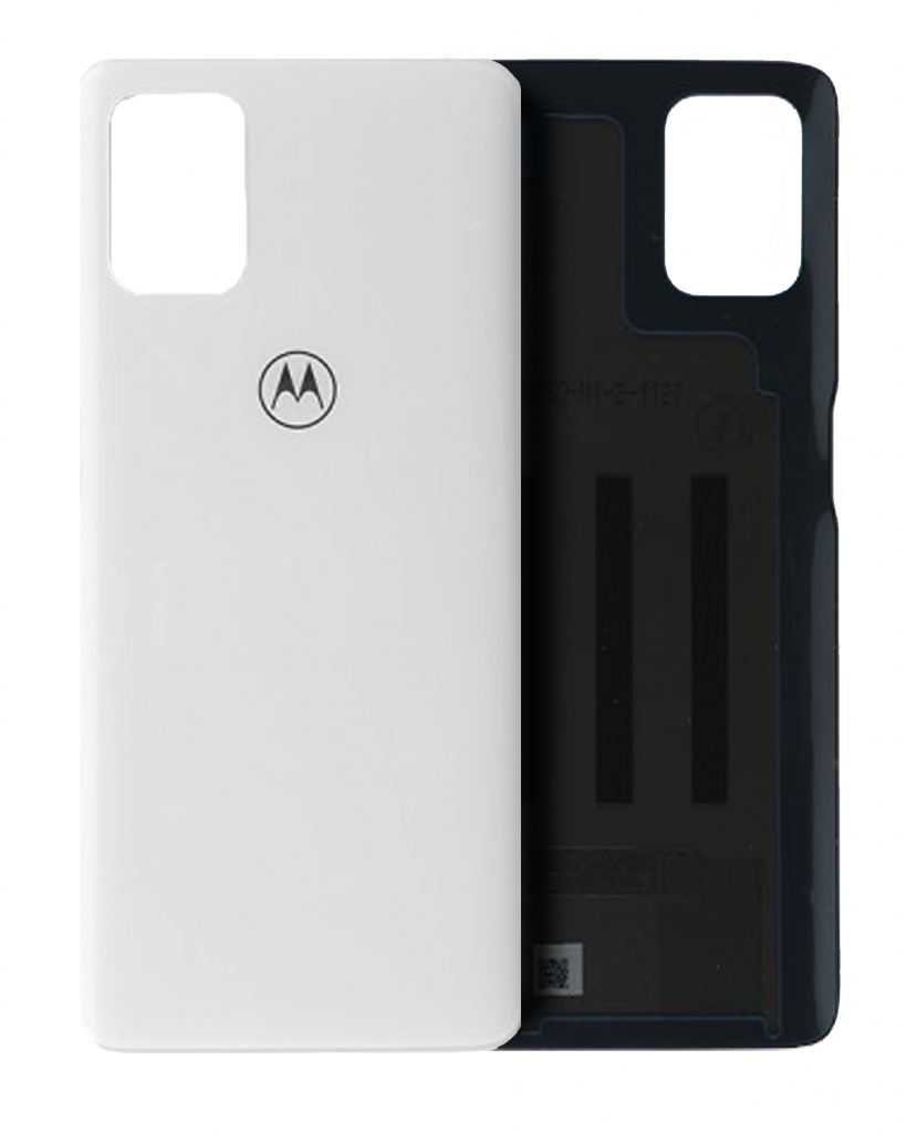 Back cover Glass For Motorola Moto G Stylus 6.8" (XT2115 / 2021) (Genuine OEM) (Aurora White)