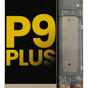 LCD Assembly With Frame For Huawei P9 Plus (Refurbished) (Haze Gold)