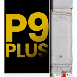 LCD Assembly With Frame For Huawei P9 Plus (Refurbished) (Ceramic White)
