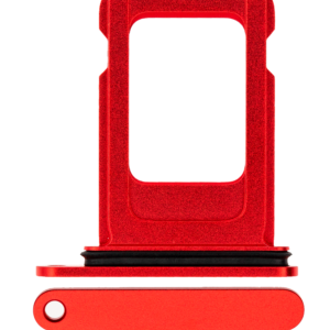 Single Sim Card Tray For iPhone 12 (Red)