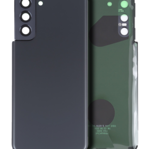 Back Cover Glass With Camera Lens For Samsung Galaxy S21 5G (No Logo) (Aftermarket Plus) (Phantom Gray)