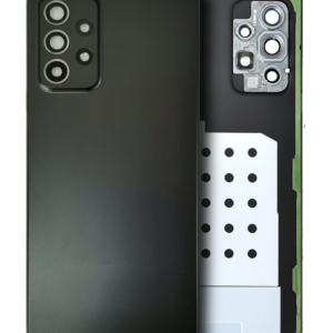 Back cover Glass For Samsung Galaxy A52 5G (A526 / 2021) (Aftermarket Plus) (Awesome Black)