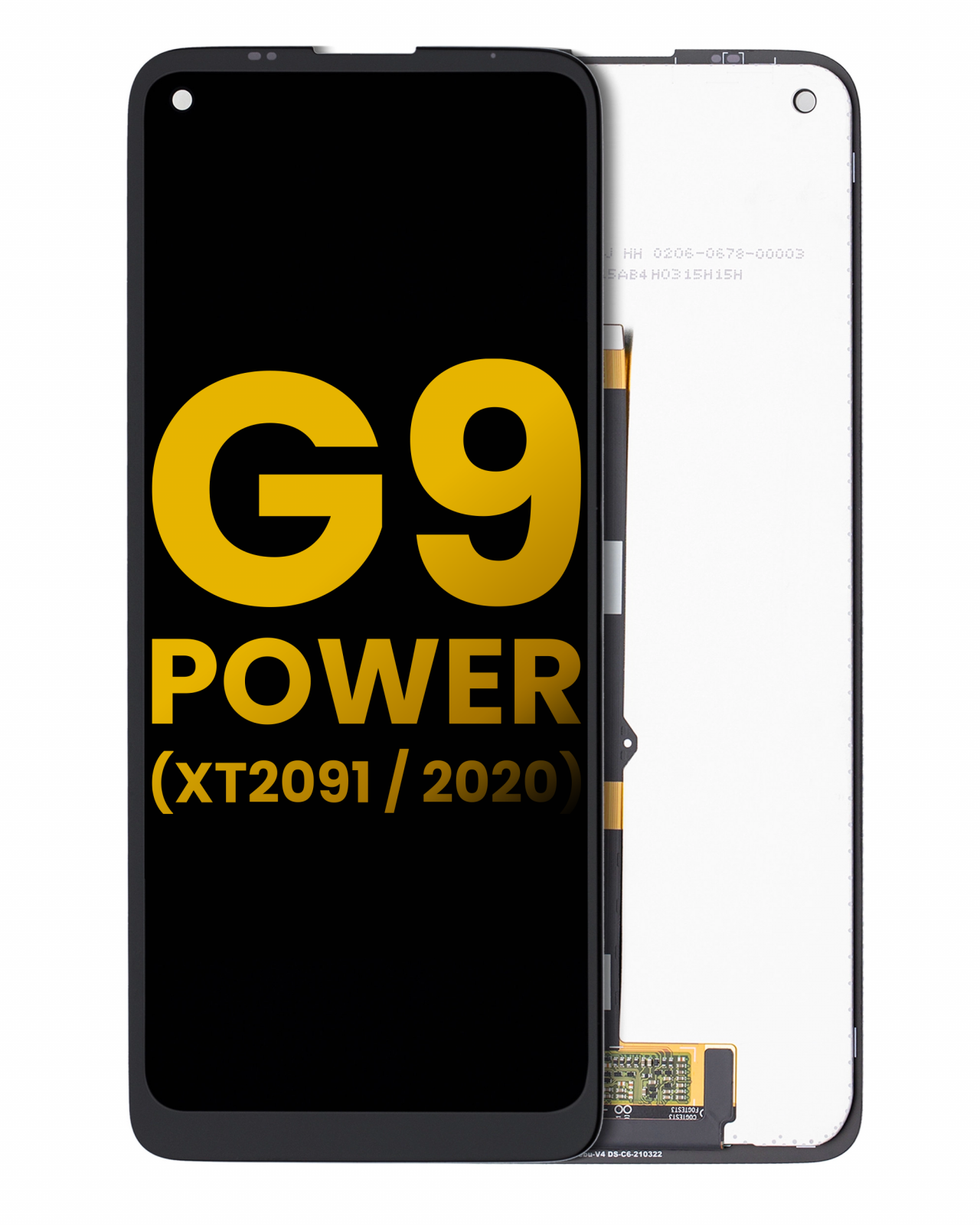 LCD Assembly Without Frame For Motorola Moto G9 Power (XT2091 / 2020) (Refurbished) (All Colors)