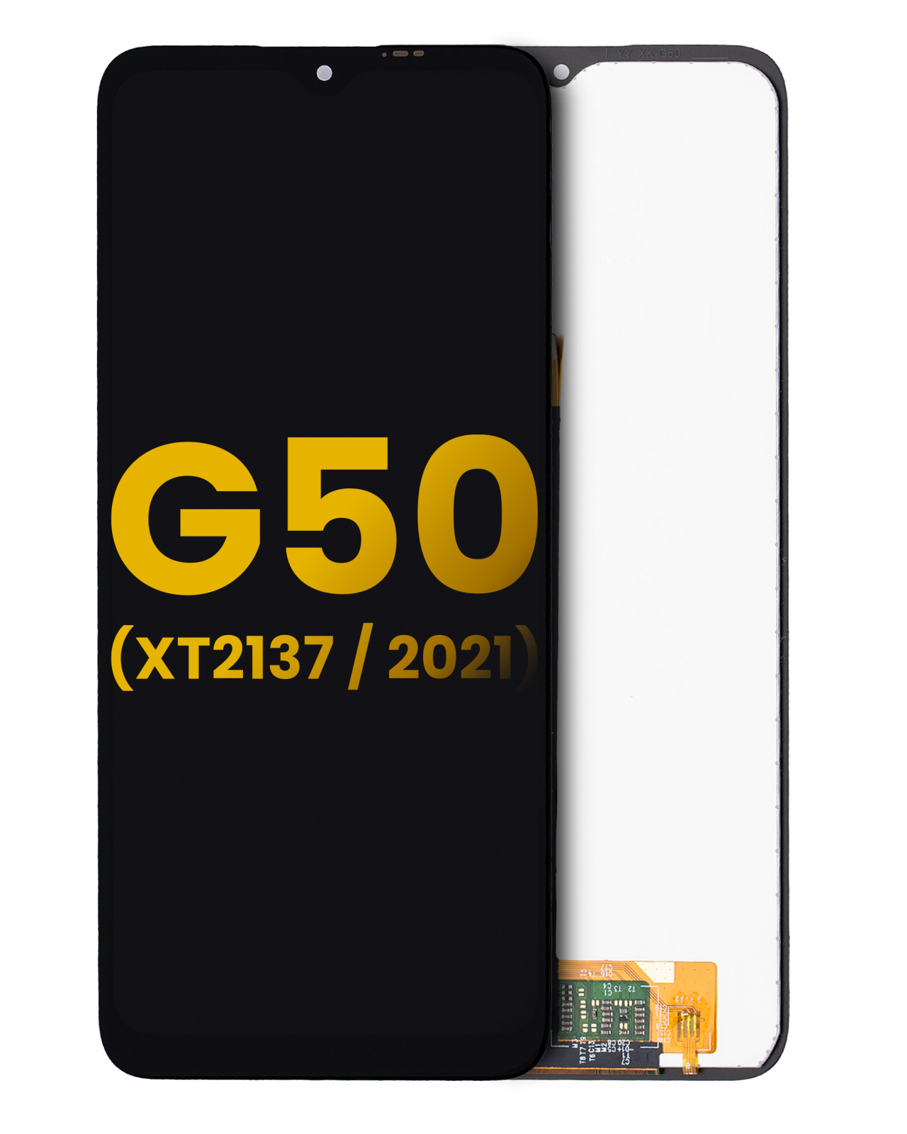 LCD Assembly Without Frame For Motorola Moto G50 (XT2137 / 2021) (Refurbished) (All Colors)