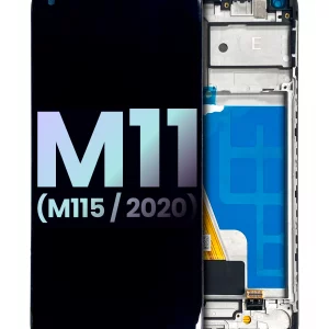 LCD Assembly For Samsung Galaxy M11 (M115 / 2020) (Service Pack) (Black)
