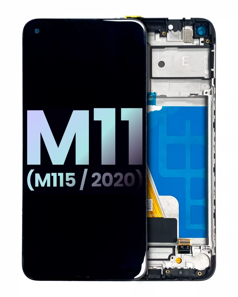 LCD Assembly For Samsung Galaxy M11 (M115 / 2020) (Service Pack) (Black)