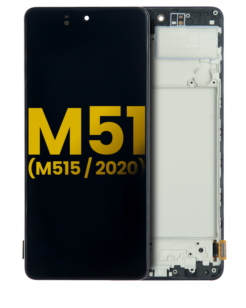 OLED Assembly With Frame For Samsung Galaxy M51 (M515 / 2020) (Refurbished) (All Colors)