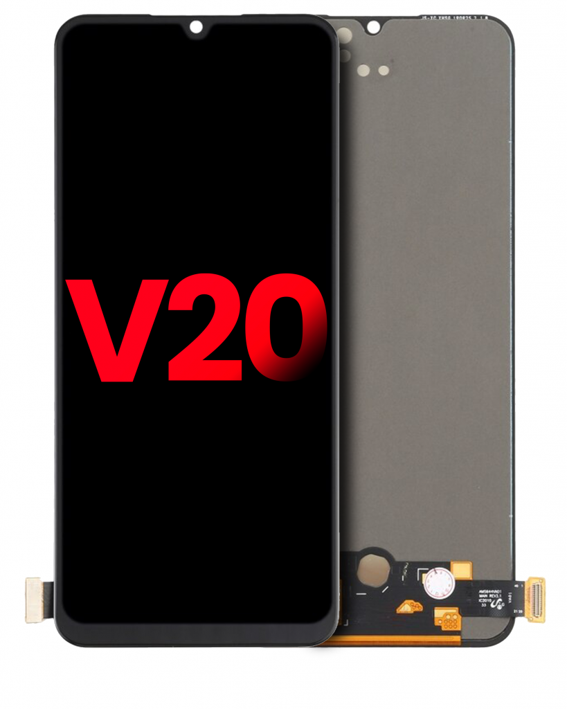 OLED Assembly Without Frame For Vivo V20 (Aftermarket Plus) (All Colors)