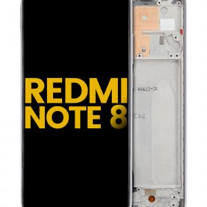 LCD Assembly With Frame For Xiaomi Redmi Note 8 / Redmi Note 8 (2021) (Aftermarket Plus) (Moonlight White)