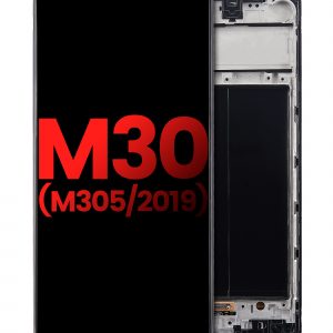 OLED Assembly With Frame For Samsung Galaxy M30 (M305 / 2019) (Aftermarket Plus) (All Colors)