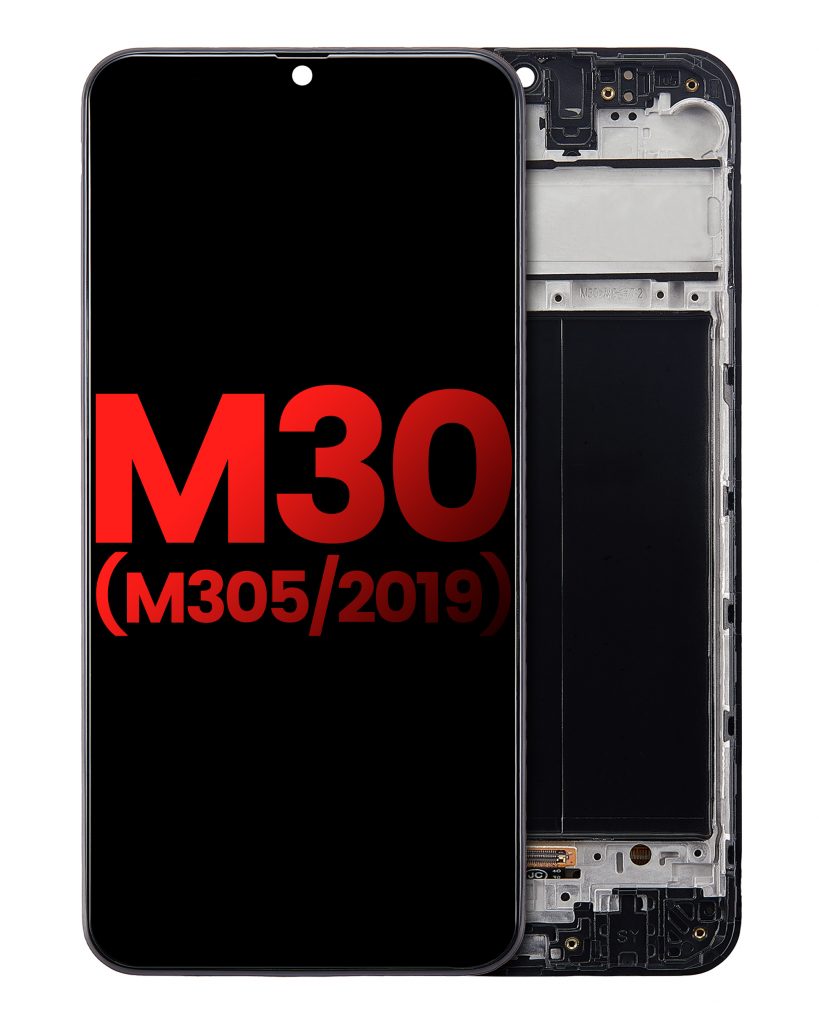 OLED Assembly With Frame For Samsung Galaxy M30 (M305 / 2019) (Aftermarket Plus) (All Colors)