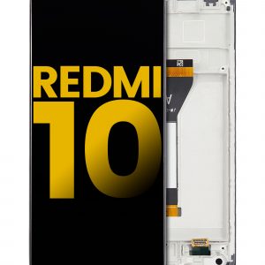 LCD Assembly With Frame For Xiaomi Redmi 10 (2021) (Aftermarket Plus) (All Colors)
