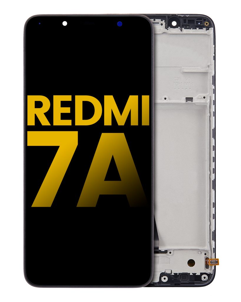 LCD Assembly With Frame For Xiaomi Redmi 7A (Refurbished) (All Colors)