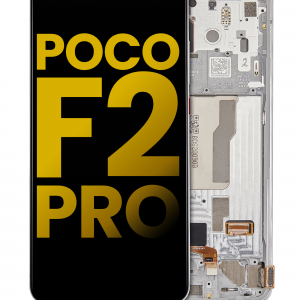 OLED Assembly With Frame For Xiaomi Poco F2 Pro / Redmi K30 Pro (Refurbished) (Phantom White)