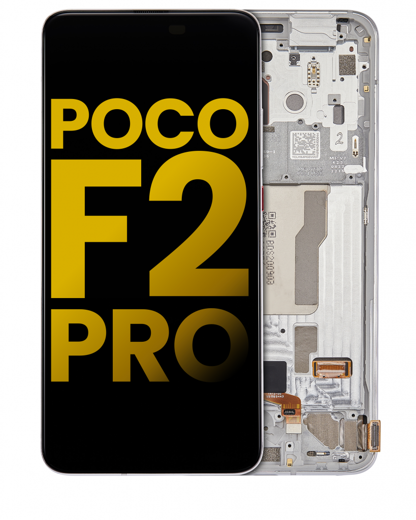 OLED Assembly With Frame For Xiaomi Poco F2 Pro / Redmi K30 Pro (Refurbished) (Phantom White)